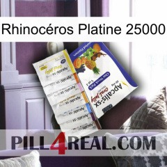 Rhinocéros Platine 25000 11